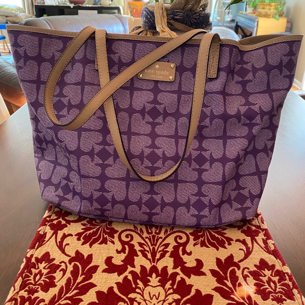 Purple Purse Kate Spade